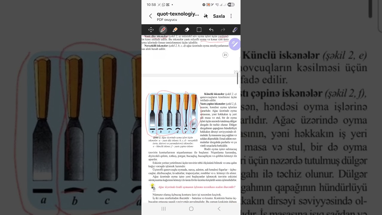 8 ci sinif Mövzu Ağac üzərində bədii oyma texnologiyası