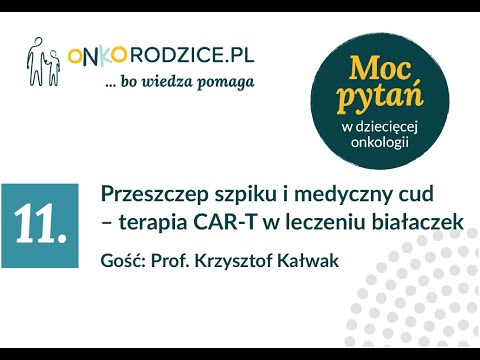#11 Przeszczep szpiku i medyczny cud – terapia CAR-T, gość: Prof. Krzysztof Kałwak