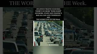 Atlanta traffic 😩🚗💨 No more “rush hour” — it’s rush ALL DAY! 😭 Thursdays = chaos! 🔥💥 #AtlantaTraffic