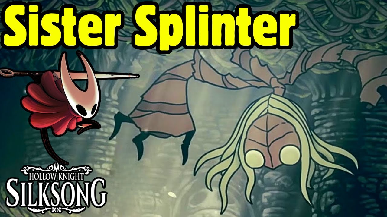How to Beat SISTER SPLINTER in Hollow Knight: Silksong - YouTube