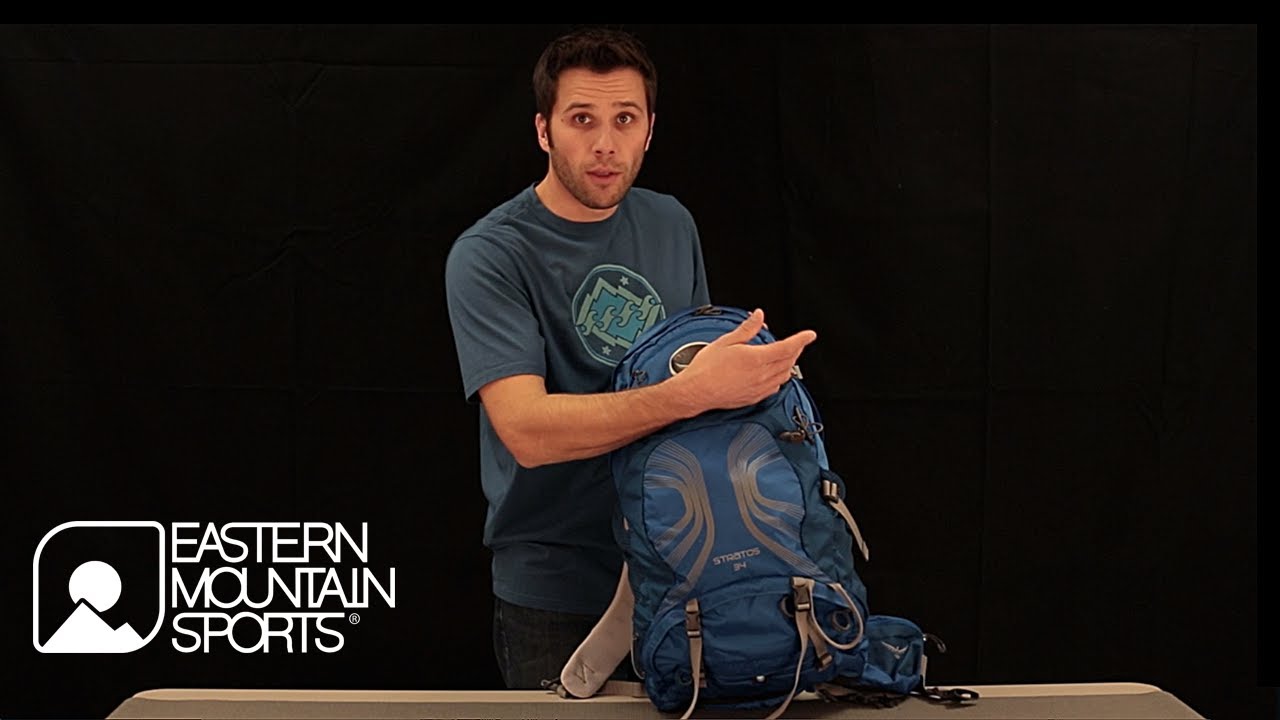 Osprey Stratos 34 Backpack Youtube Osprey Stratos 34 Backpack Youtube