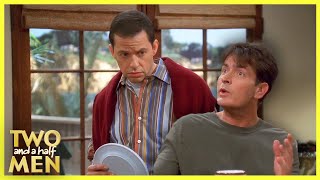 Alan Tries to Set Charlie Up | Two and a Half Men