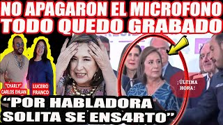 NO APAGARON EL MICROFONO POR HABLADORA XOCHITL SE HUM...LLO SOLITA