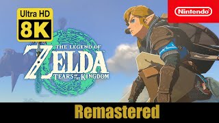 The Legend of Zelda: Tears of the Kingdom – Official Trailer 8K (Remastered with Neural Network AI)