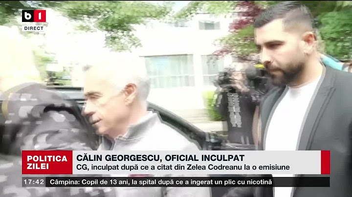 Călin Georgescu, oficial inculpat după ce a citat din Zelea Codreanu.