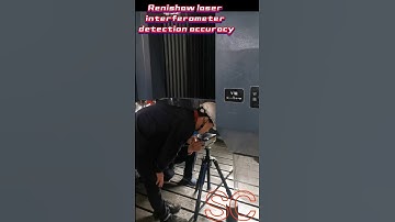 How is the accuracy of the machine tested?--Renishaw laser interferometer detection accuracy.#shorts