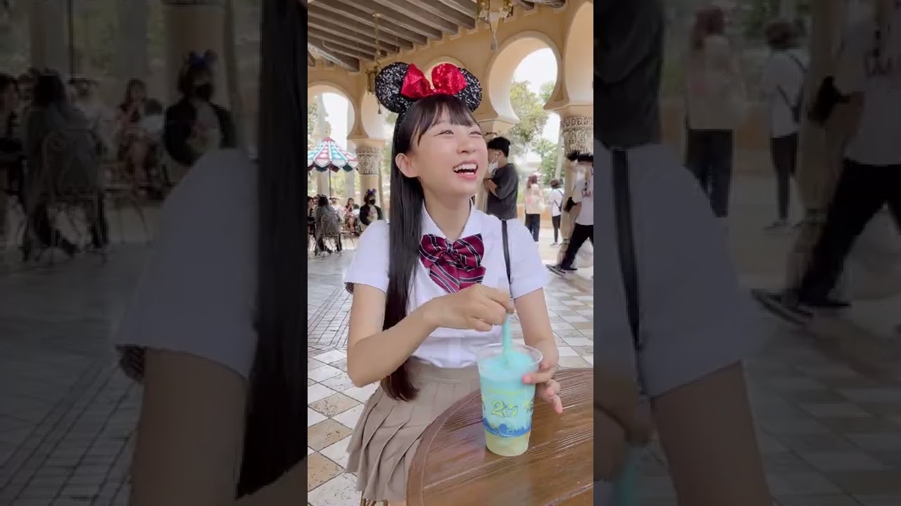 おいしい!!! Drinking Slush at Disney Sea 디즈니씨 #Shorts
