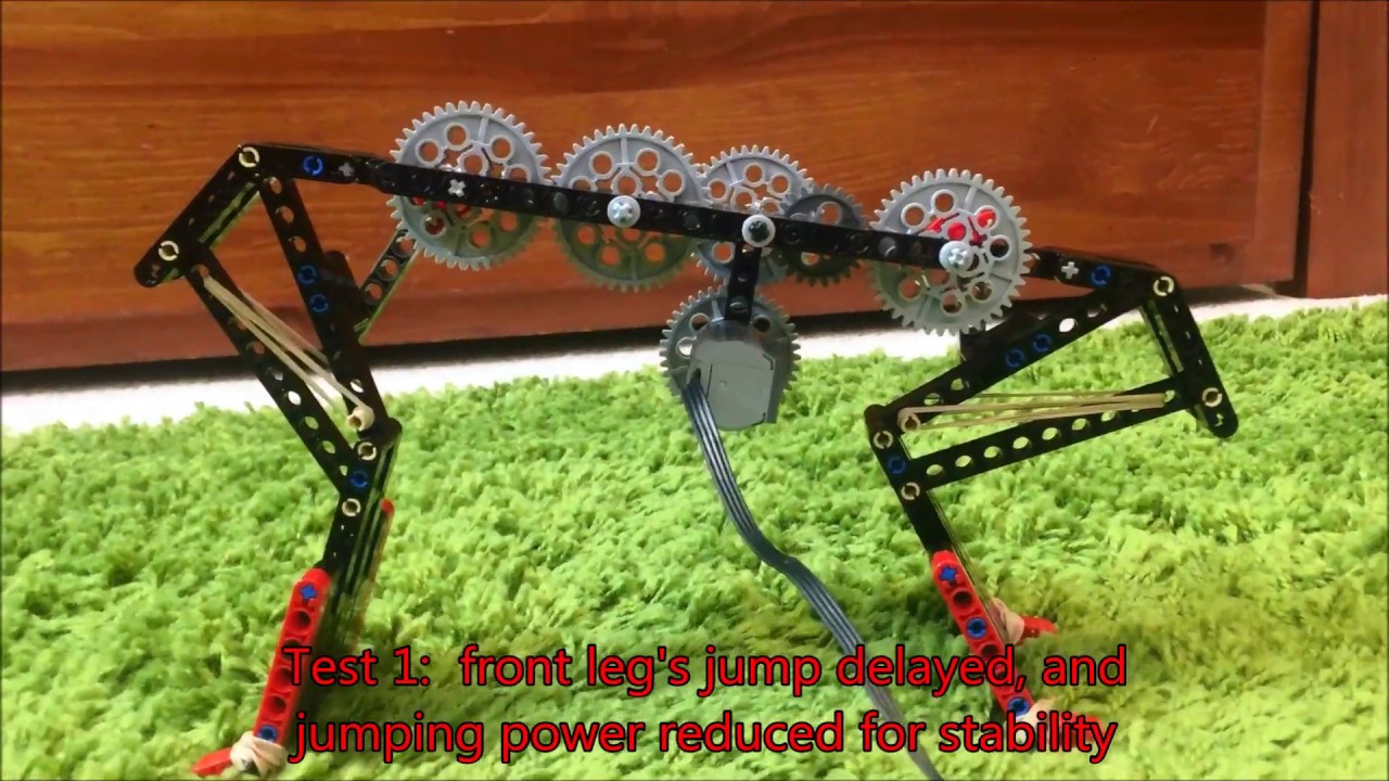 Lego Hopping Robot Youtube