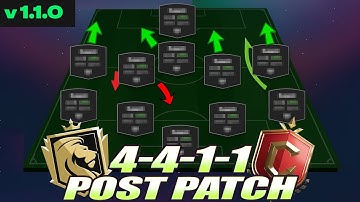 FC 26 Update Your Post Patch Tactics - The Absolute Best 4-4-1-1 Meta to Reach Rank 1 in Champions!