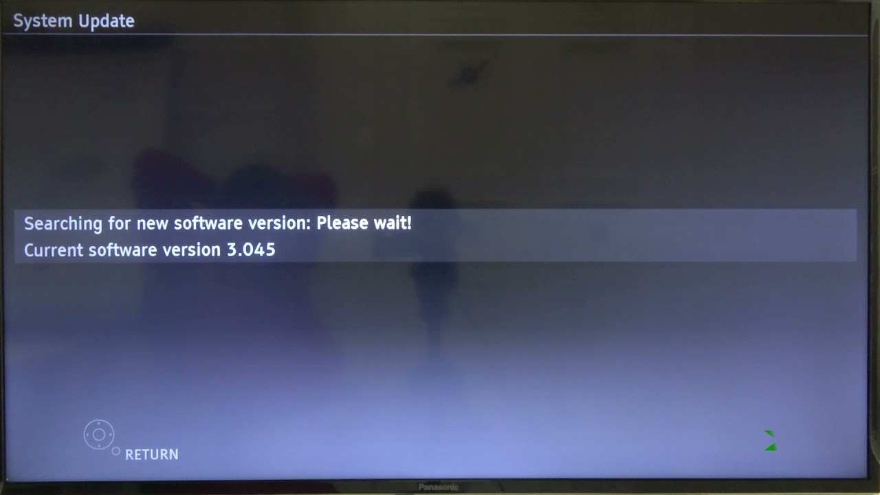 How To Update Panasonic Smart TV Software 