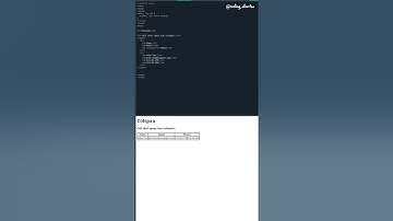 Colspan example | HTML table #viral #shorts #short #shortvideo