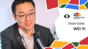 Interview with 🇨🇳 Wei Yi | Game 1 | Final | FIDE World Cup 2025