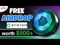 Free confirmed airdrop  worth 500  synthr testnet  cryptoinfotamil