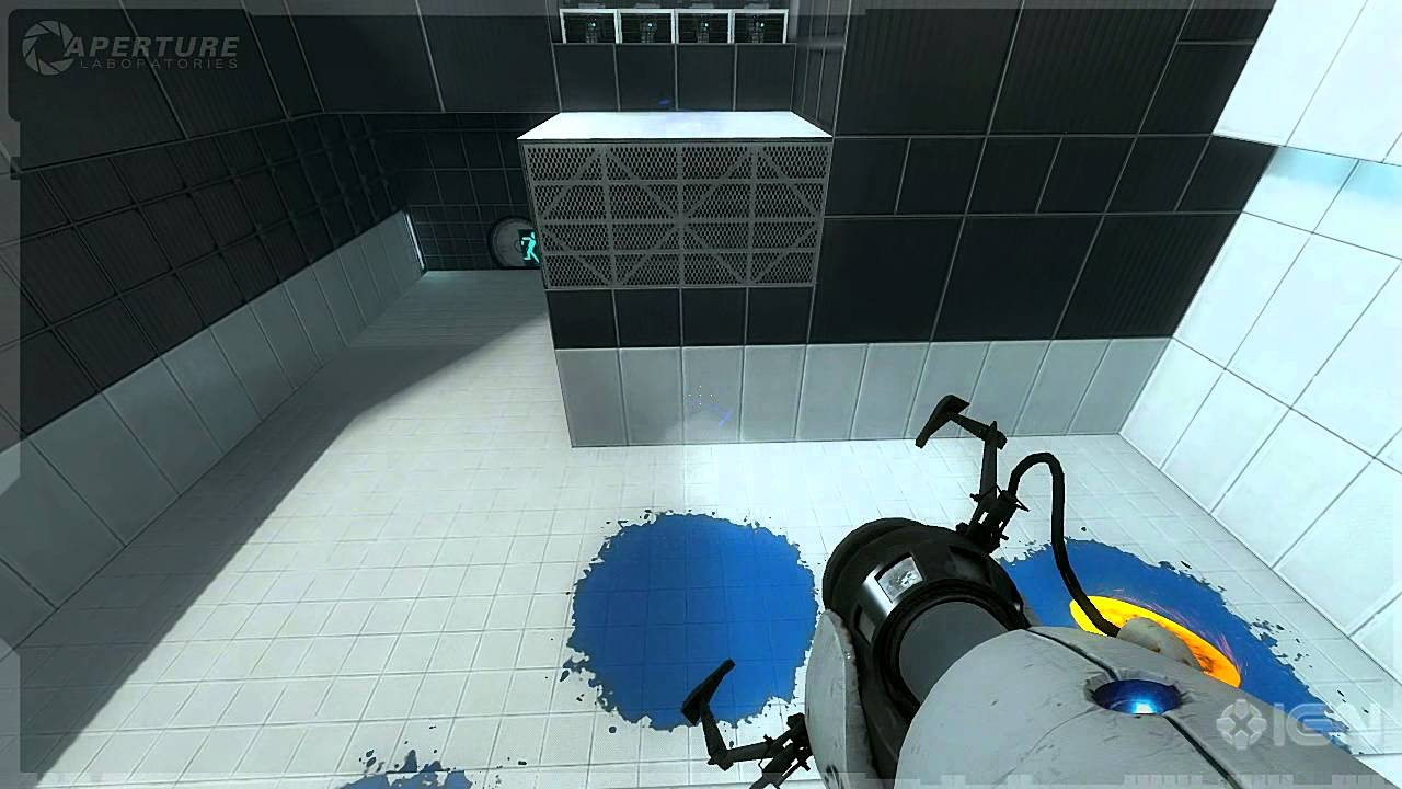Portal 2 X360 - E3 2010: Demo Part 6: Repulsion Gel - YouTube