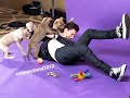 Tom Holland Buzz Feed Puppy Interview BTS!