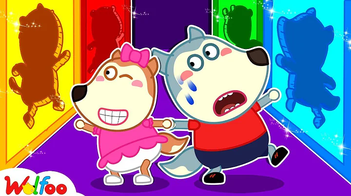 Wolfoo, Don't Choose the Wrong Door Shape!|Play Jumping Through Impossible Shapes|Wolfoo The Best