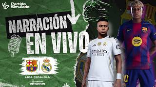 🔴 BARCELONA VS REAL MADRID PARTIDO EN VIVO - LIGA ESPAÑOLA - CLASICO ESPAÑOL