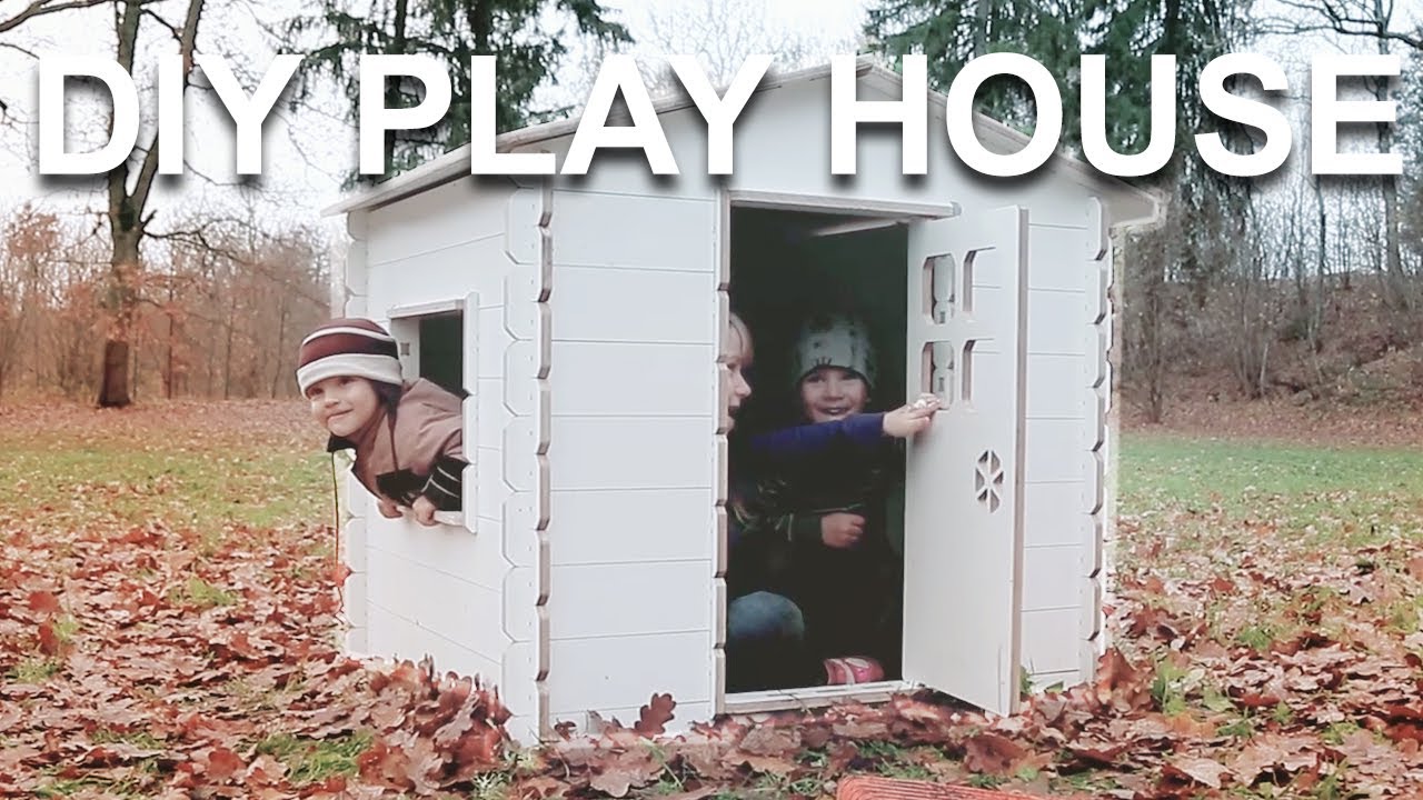 How to make a kids Playhouse out of Plywood ARIBABOX YouTube