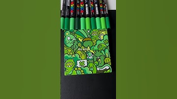 Art Has to Match The Colors… (#shorts)