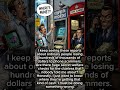 #satire #social_commentary #phone_scammers #stupidity #money #ATM #outrage #absurd_bureaucracy