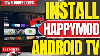 ✅How To Install Happymod on ANY Android TV, TV Box or Google TV (Downloader Code 2026) screenshot 4