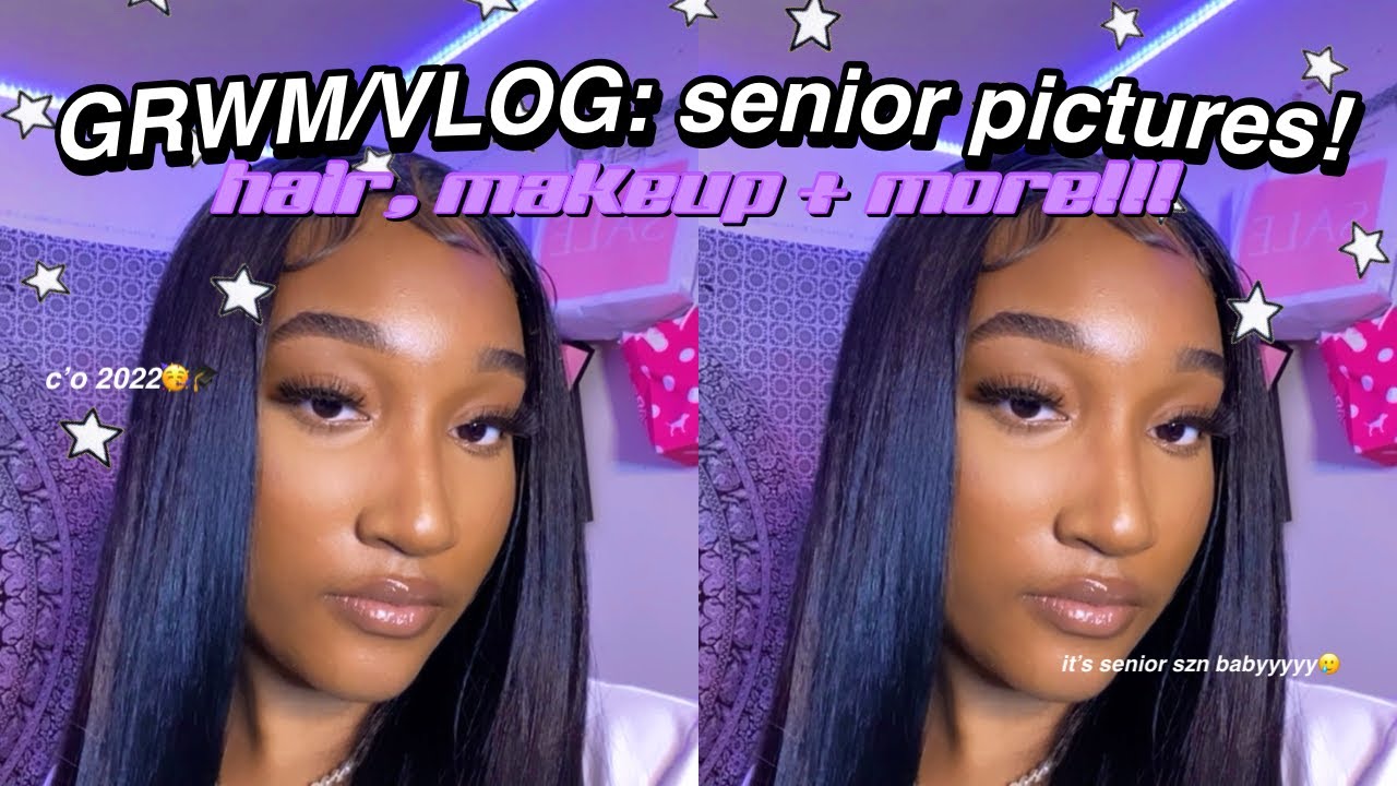 GRWM/VLOG: GETTING MY SENIOR PICTURES TAKEN!🎓 (