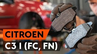 Hogyan cseréljünk Fékbetét szett CITROËN C3 I (FC_) - video útmutató