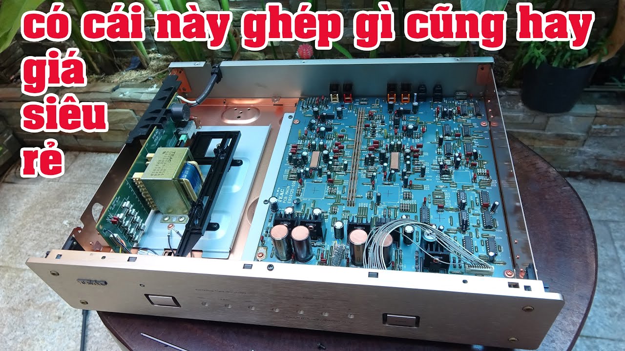 TEAC D T1 kẻ kiến tạo dàn âm thanh thêm hay-made in Japan - YouTube