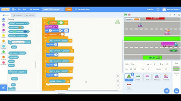 Frogger 13 - Advanced - Creating a Finish Area with Level Up - Create a Video Game with Scratch