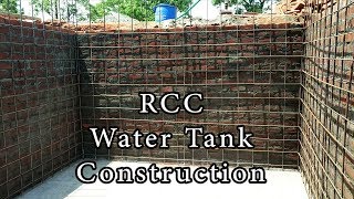 RCC Water Tank Construction and Reinforcement Details | MDS | Civil Cube