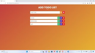 Todo list with vanilla JS | FE Skill Test 1 | Coding Ninjas