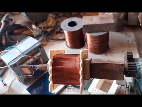 Video cách quấn biến áp 12 - 24V chạy motor brushless - youtube