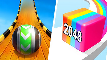 Going Balls  |  Jelly Run 2048  -  All Level Gameplay Android,iOS  NEW APK UPDATE