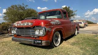 We drive a pair 160 to the Classic Truck Nationals.  No trailers allowed