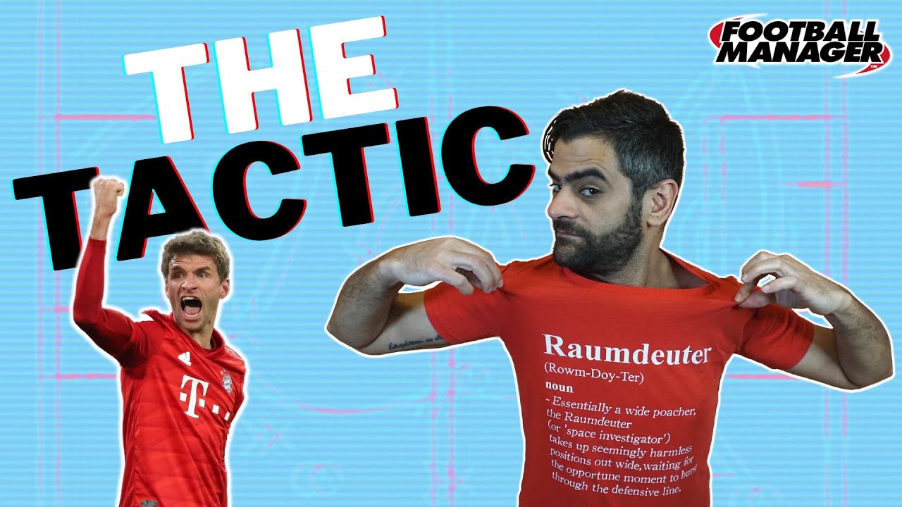 Η αγαπημένη μου τακτική " Raumdeuters " | FM22 Tactics