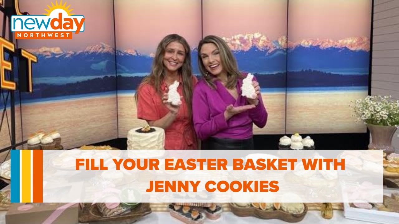 Fill your Easter basket with sugar cookies from Jenny Cookies - New Day NW