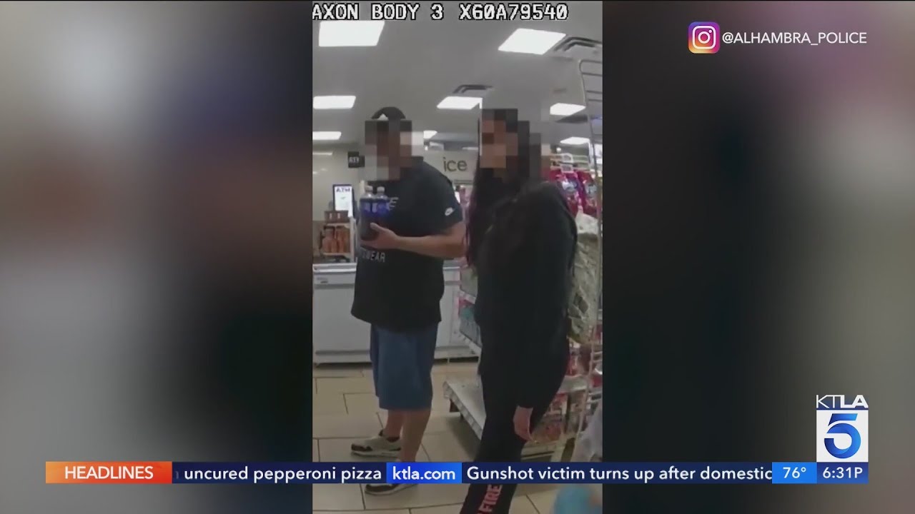 Domestic abuse victim's hand signals lead to suspect's arrest in Alhambra