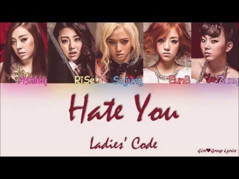 레이디스 코드 (+) Hate You - 레이디스 코드