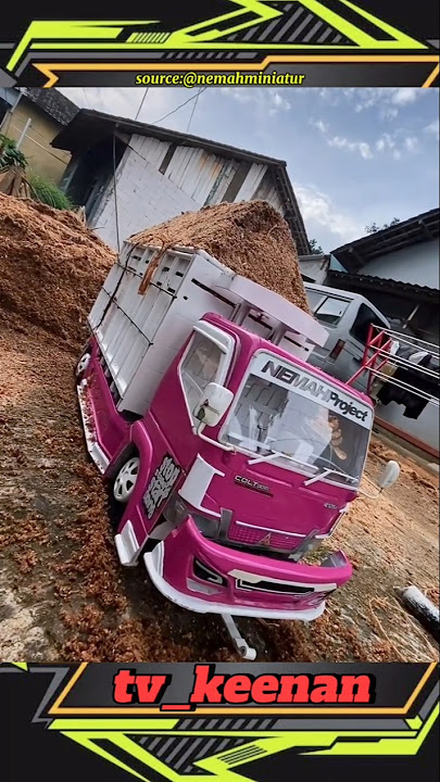 🔴MINIATUR TRUK KEREN||MUAT PASIR FULL 😱😱👍👍#miniatursoundsystem #miniaturtruk #miniaturtrukmbois