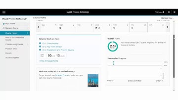 MyLab Process Technology Student First Look
