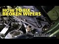 How To Fix Broken Wipers -EricTheCarGuy