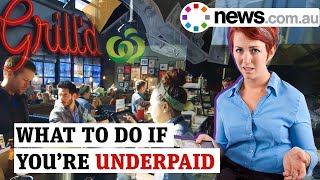 Dodgy wages: what to do if you're underpaid