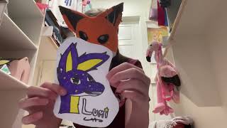 FURSUIT badge tutorial! Part 1! *mask is not worn the whole time*