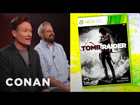 Conan O&rsquo;Brien Reviews "Tomb Raider" - Clueless Gamer | CONAN on TBS