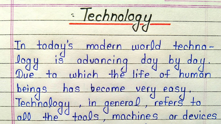 technology essay topics