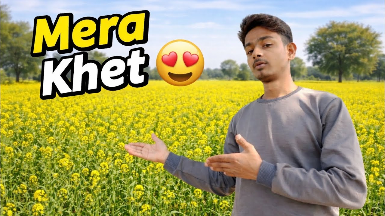 Mera khet 😍 Aaj ham apne khet me gumne aa gaye 