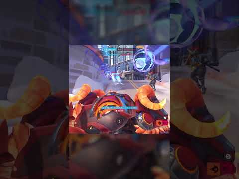 警戒し辛い効果範囲ギリギリULT #overwatch2 #オーバーウォッチ2