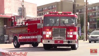 LAFD Light Force 98 & Rescue 898 Responding