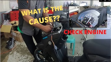 CHECK ENGINE CAUSE | MIO GEAR | GEAR MOTO