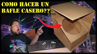 Estos Bafles Me Gustaron Tanto Que Haré 6 Para Mi Sonido Como Hacer Un Babfle Casero
